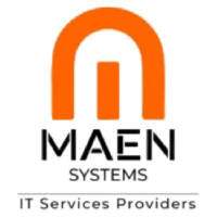 Logotip de Maen Systems, proveïdor de serveis IT partner d'app2U