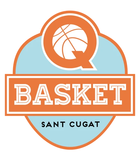 Logotip del QBasket Sant Cugat, club de bàsquet patrocinat per app2U