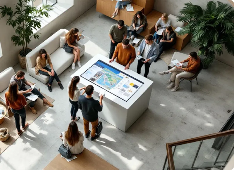 Integración de sistemas empresariales conectando diferentes plataformas de software