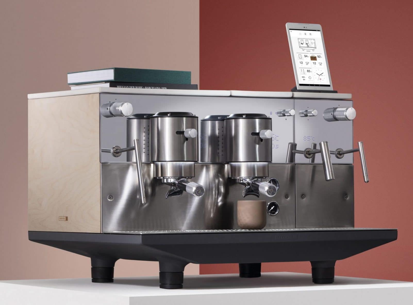 Iberital has achieved with the app created by app2U full real-time control of your espresso machine