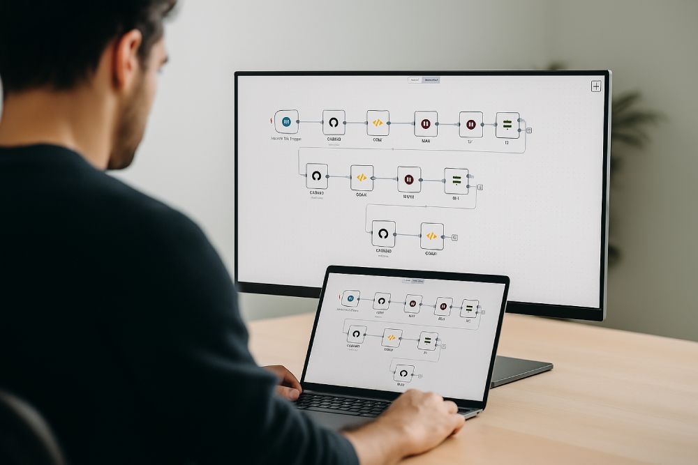 Flujo de automatizacion con IA Flujo de automatizacion con IA